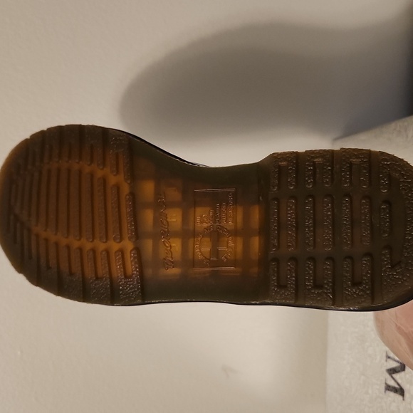 DR. MARTEN'S 1460 BOOTS SMOOTH LEATHER Women's White Boots Size 10. - Picture 10 of 12